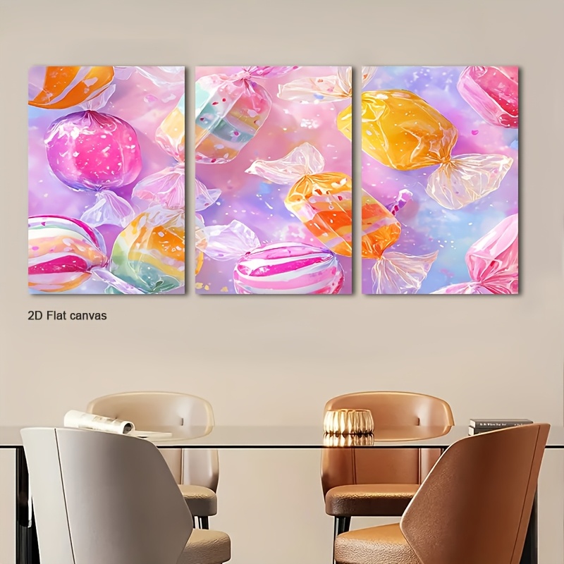 Canvas Wrap Ready - Tela sem moldura 2D Flat, Conjunto