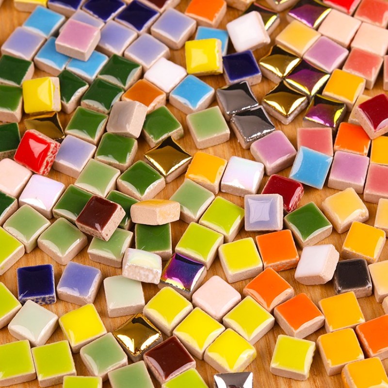 Ceramic Tile Blank - 100g de Azulejos de Cerâmica para