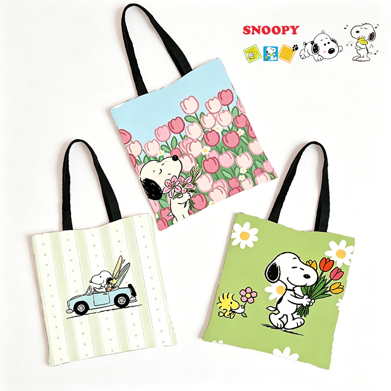 Tote Bag Sublimation - Bolsa de Lona Sublimada Snoopys para