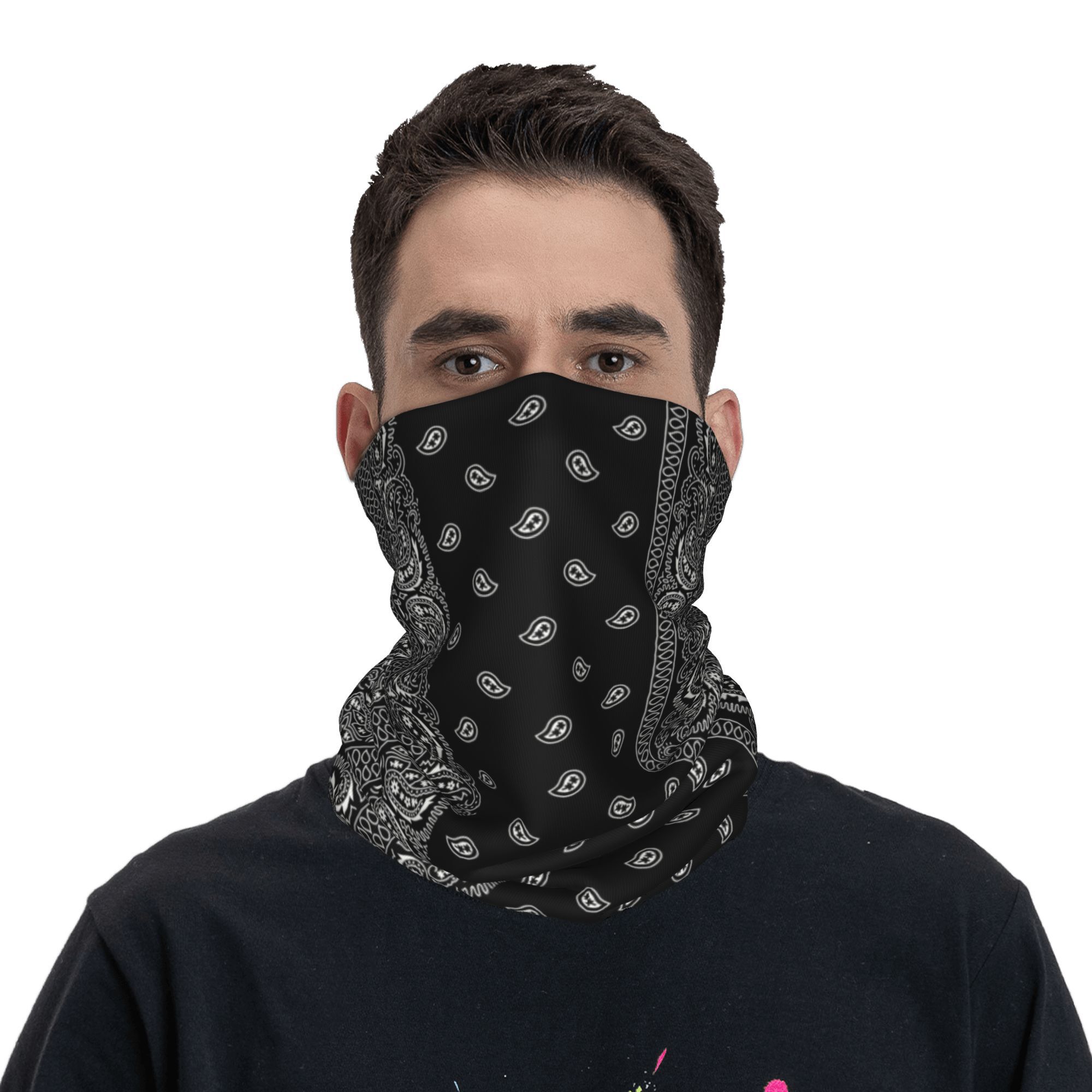 Personalizado preto e branco p - Bandana Blank White avaliação e preço