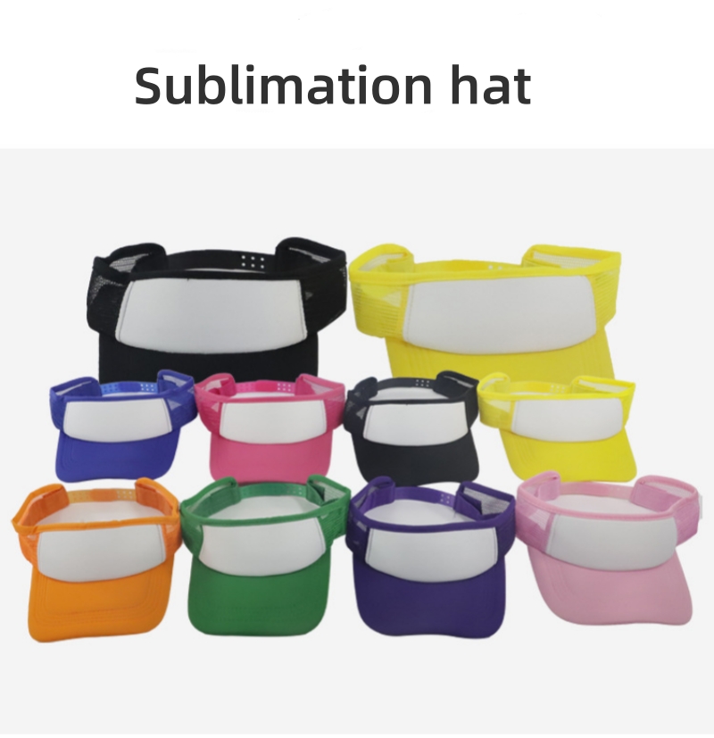 10 unidades de Bonés de Sol em - Hat Sublimation Blank avaliação e preço