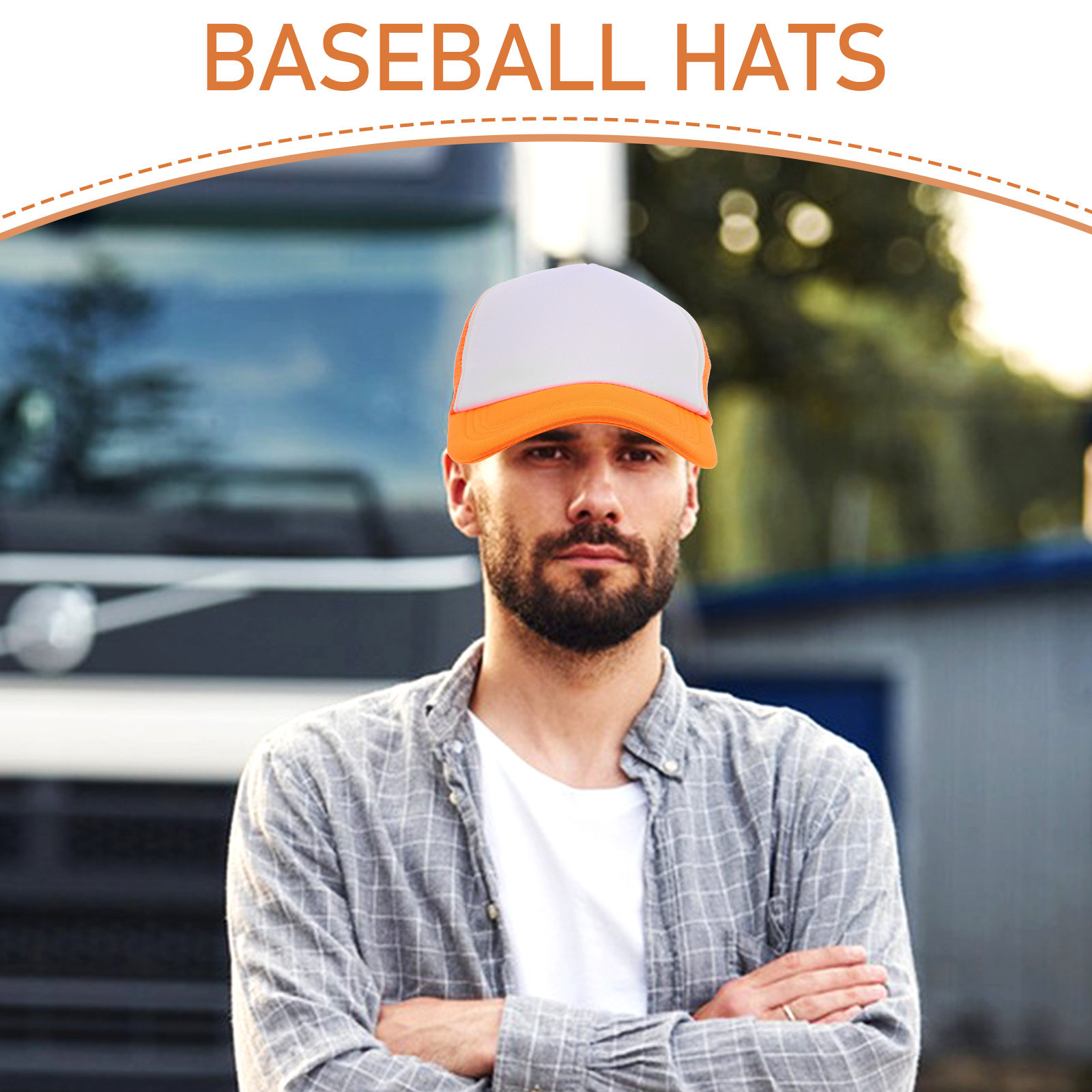 10 Peças de Bonés de Beisebol  - Hat Sublimation Blank avaliação e preço