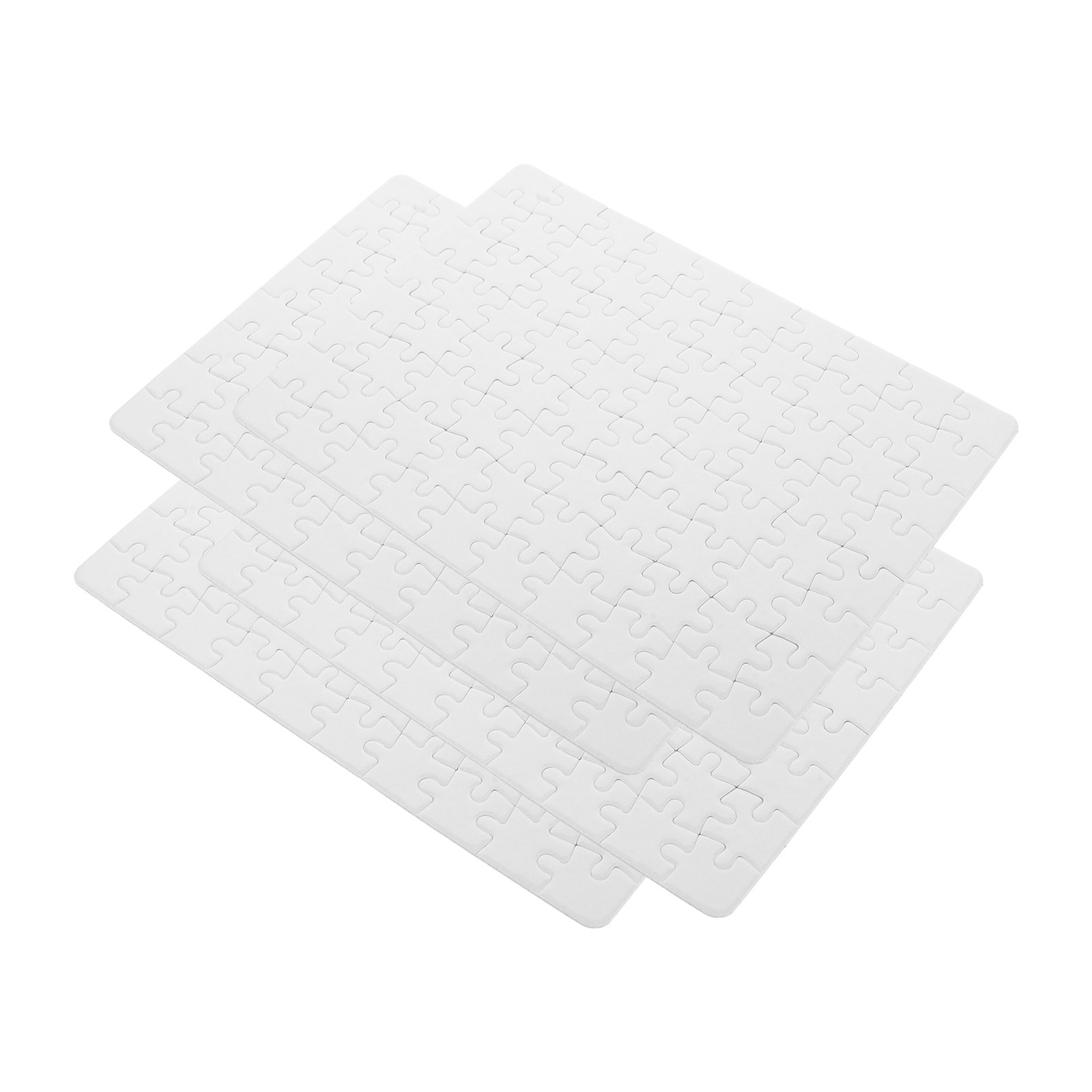 4 Folhas de Quebra-Cabeças Bra - Puzzle Blank White avaliação e preço