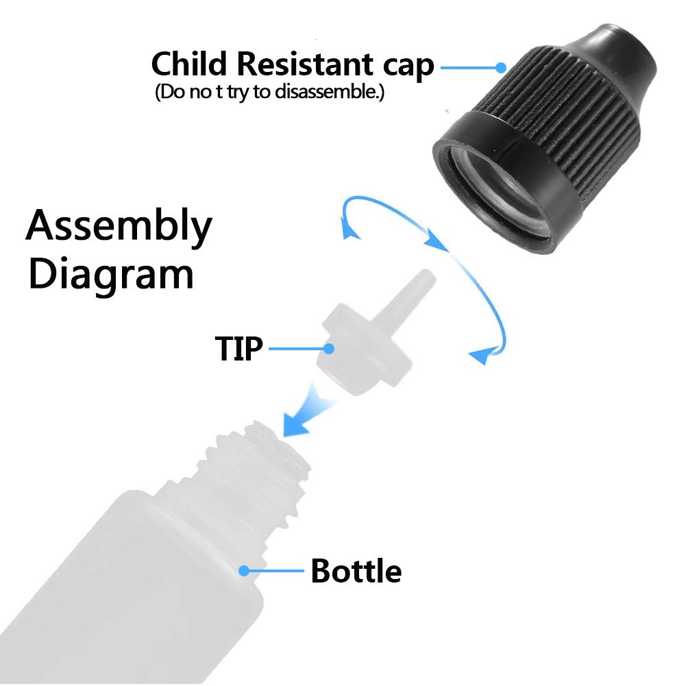 5 pces 3ml-120ml ldpe vazio pl - Water Bottle Blank avaliação e preço