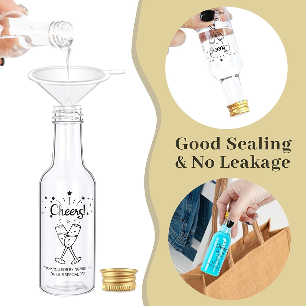 Pacote com 50 Mini Garrafas de - Water Bottle Blank avaliação e preço