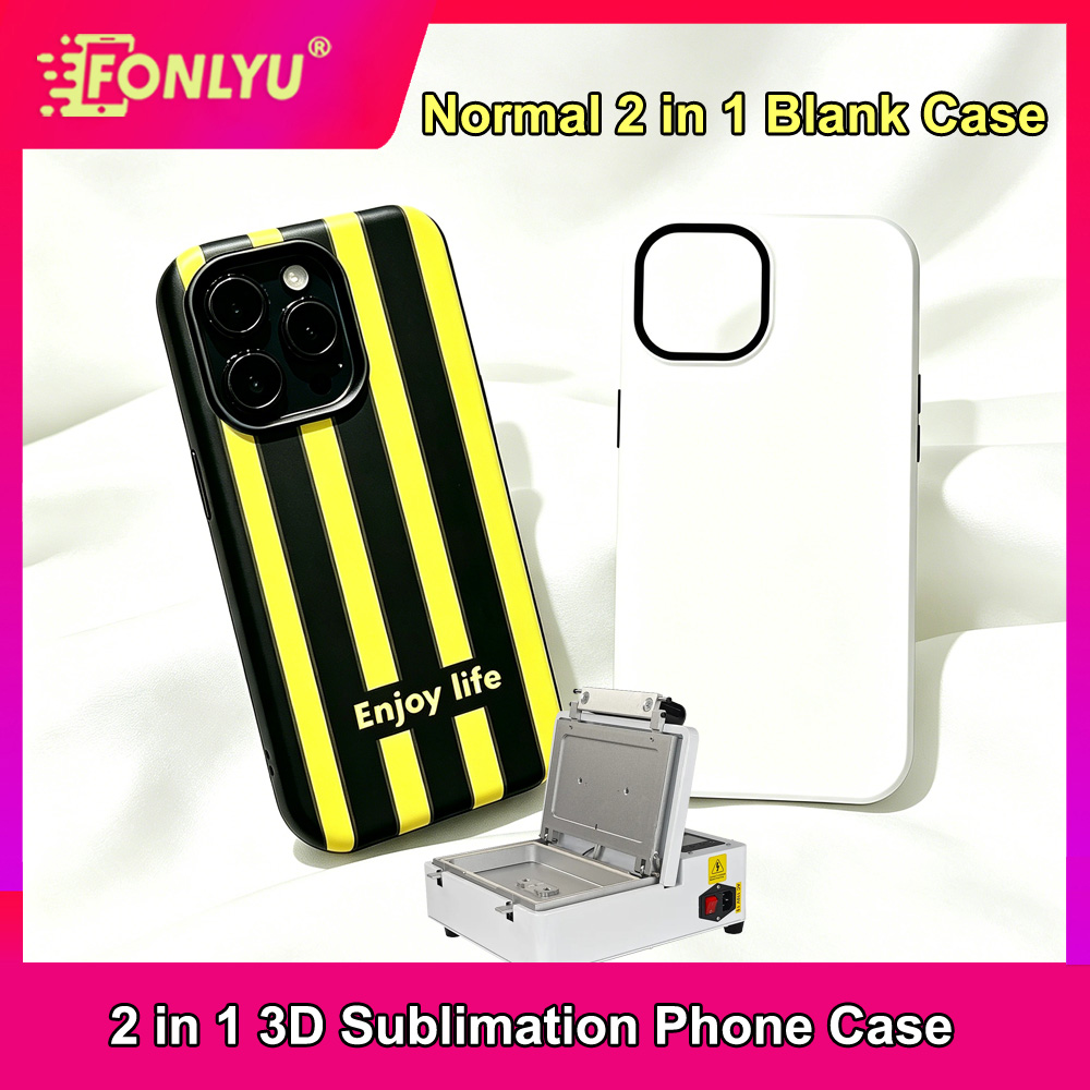 FONLYU 10 Peças Capas de Celul - Phone Case Blank Print avaliação e preço