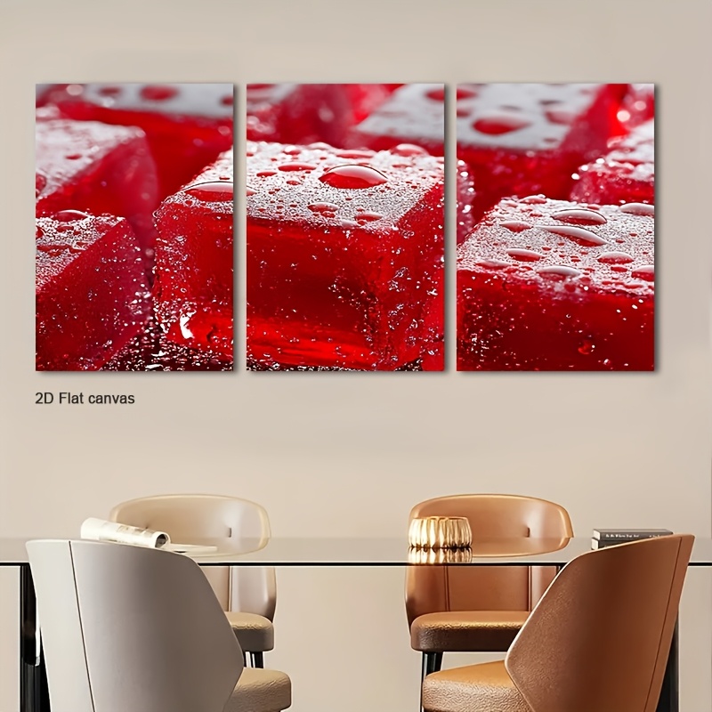 3 peças de arte de parede em t - Canvas Wrap Ready avaliação e preço